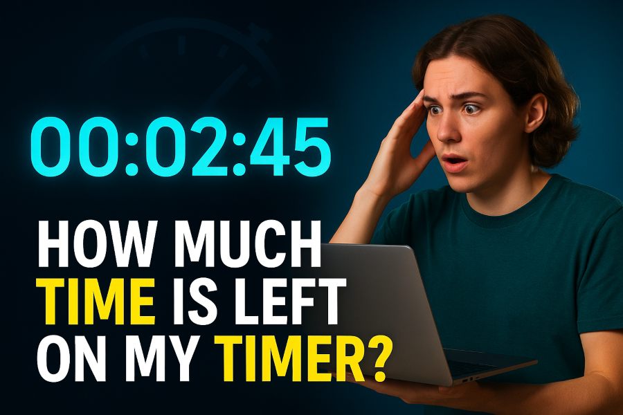 How Much Time Is Left on My Timer