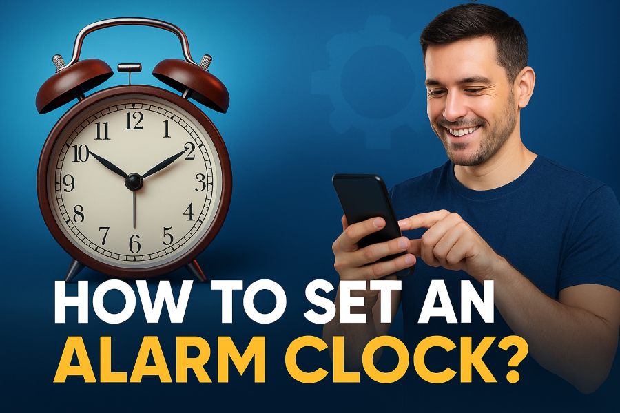 How to Set an Alarm Clock