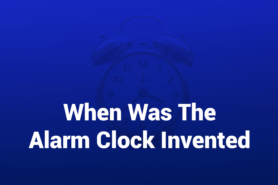 when was the alarm clock invented